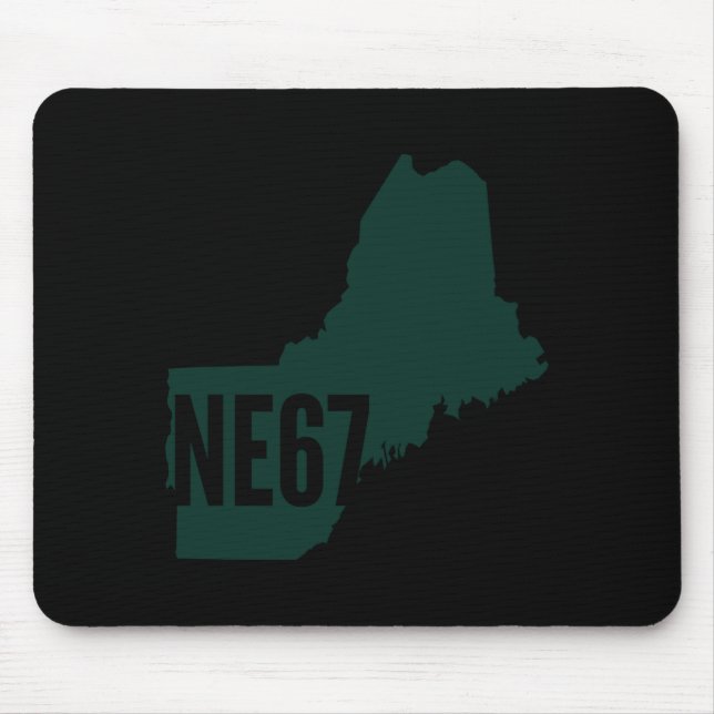 Ne67 List Long Sleeve  Mouse Mat (Front)