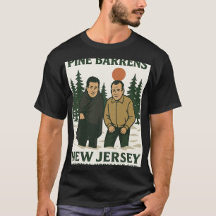 Ne Barrens New Jersey Graphic Design T-Shirt