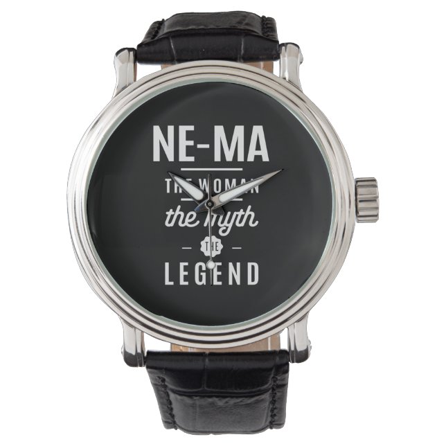 Ne-Ma The Woman The Myth The Legend Watch (Front)