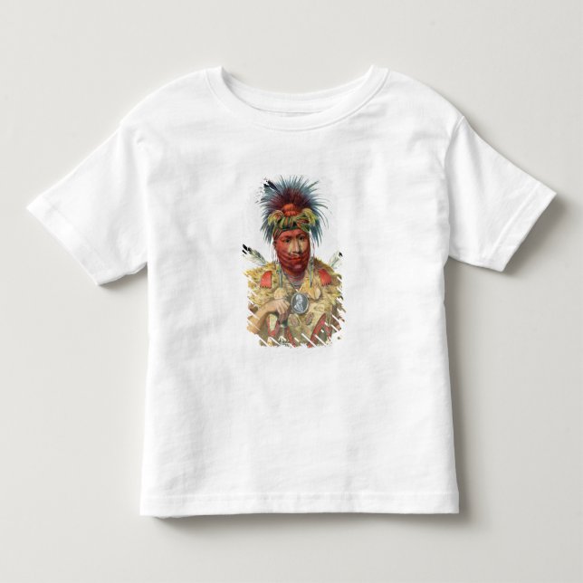 Ne-Sou-A-Quoit, a Fox Chief Toddler T-Shirt (Front)