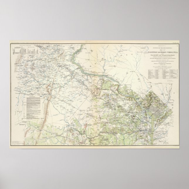 NE Virginia, Washington 1 Poster (Front)