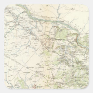 NE Virginia, Washington 1 Square Sticker