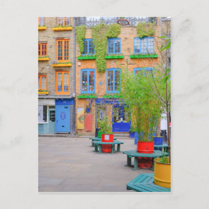 Neal's Yard, Covent Garden, London UK Postcard