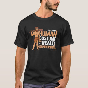 Neanderthal Man DNA Eurasian Primate Documentary T-Shirt