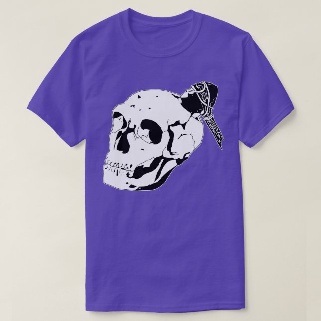 Neanderthal Skull Classic TShirt (Design Front)