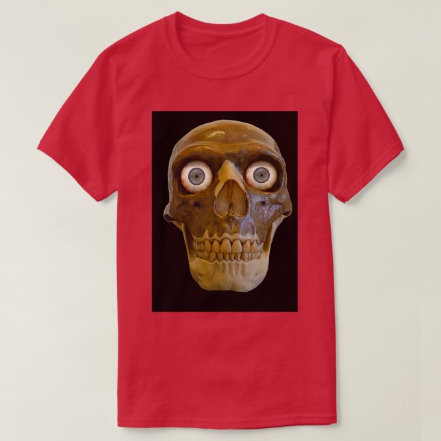Neanderthal with blue eyes T-Shirt (Design Front)