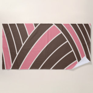 Neapolitan Abstract Beach Towel