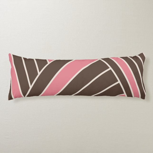 Neapolitan Abstract Body Cushion (Front)