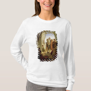 Neapolitan bagpipe player in wintry Rome, 1833 T-Shirt
