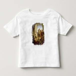Neapolitan bagpipe player in wintry Rome, 1833 Toddler T-Shirt
