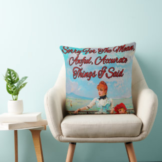 Neapolitan Beauties by Vittorio Matteo Corcos    Cushion