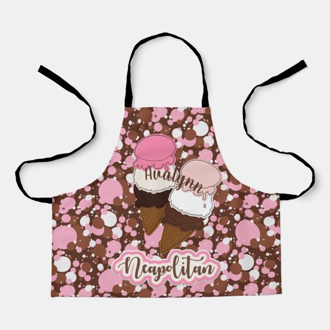 Neapolitan Ice cream Apron (Front)