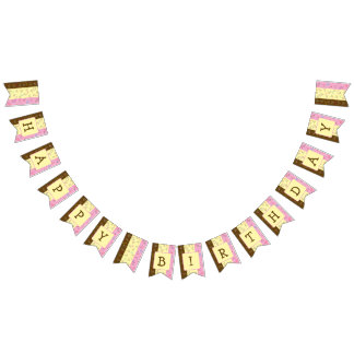 Neapolitan Ice Cream Chemistry Party Banner 