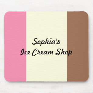 Neapolitan Ice Cream Mouse Mat