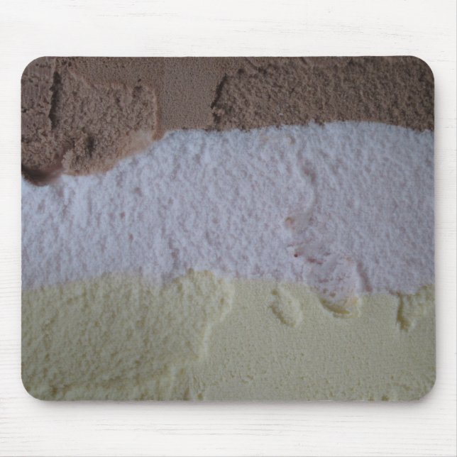 Neapolitan Ice Cream Mousepad (Front)