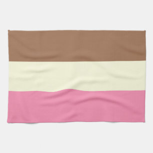 Neapolitan Ice Cream Tea Towel