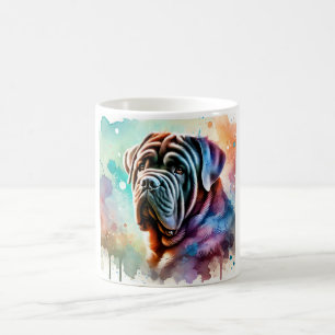 Neapolitan Mastiff 081024AREF144 - Watercolor Coffee Mug