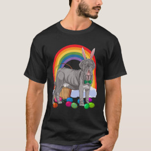 Neapolitan Mastiff Easter Eggs Bunny Dog T-Shirt