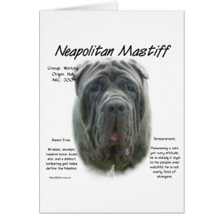 Neapolitan Mastiff (grey) History Design