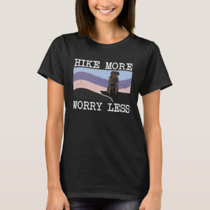 Neapolitan Mastiff Hike More Worry Less Graphic Hi T-Shirt