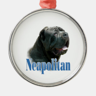Neapolitan Mastiff; Mastino Napoletano; Neo Metal Tree Decoration