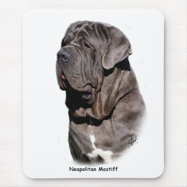 Neapolitan Mastiff Mouse Mat (Front)