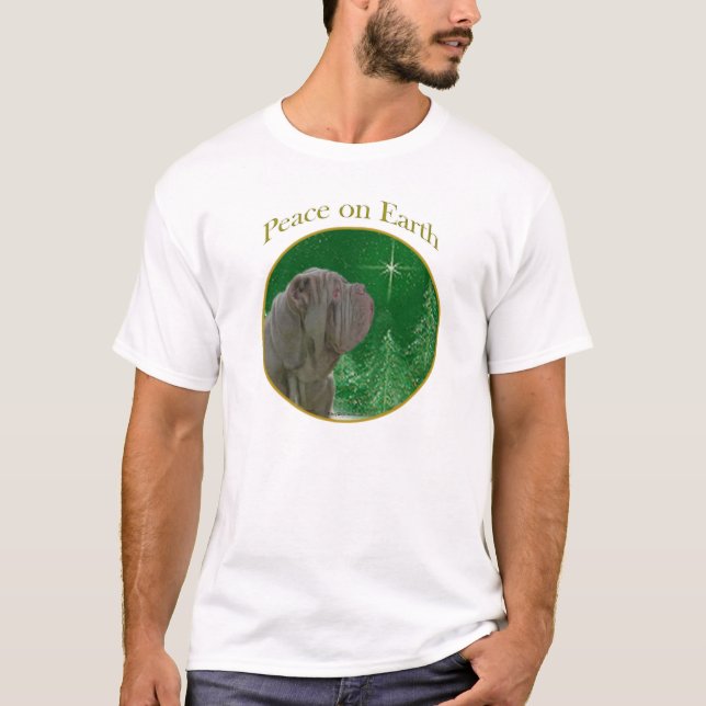 Neapolitan Mastiff Peace T-Shirt (Front)