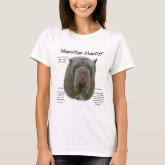 Neapolitan Mastiff (tawny) History Design T-Shirt