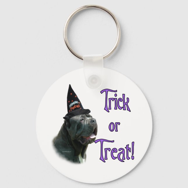Neapolitan Mastiff Trick Key Ring (Front)