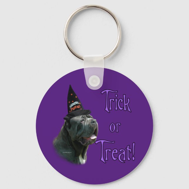 Neapolitan Mastiff Trick Key Ring (Front)