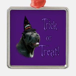 Neapolitan Mastiff Trick Metal Tree Decoration