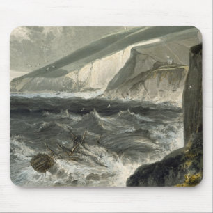 Near Beachy Head, from 'A Voyage Around Great Brit Mouse Mat