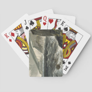 Near Beachy Head, from 'A Voyage Around Great Brit Playing Cards