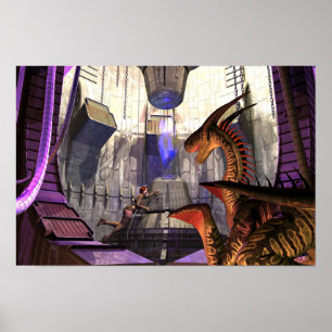 Near Chase End (18" x 12") Art Print Poster