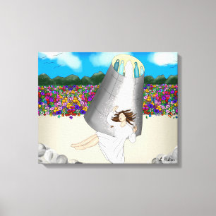 Near Death Experience Art   Life After Death  Canvas Print