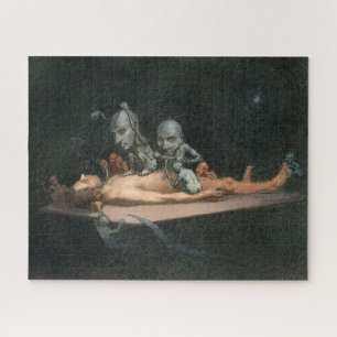 Near Death Experience Seeing Evil Demonic Spirits Jigsaw Puzzle