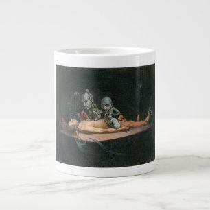Near Death Experience Seeing Evil Demonic Spirits Large Coffee Mug