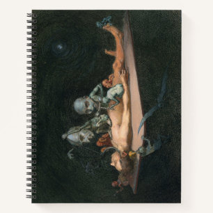 Near Death Experience Seeing Evil Demonic Spirits Notebook