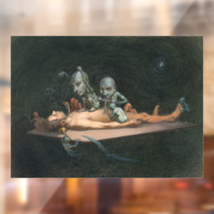 Near Death Experience Seeing Evil Demonic Spirits Window Cling