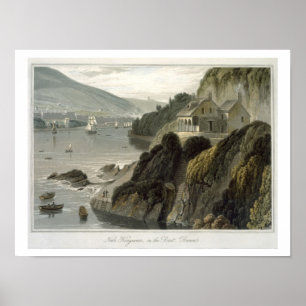 Near Kingswear, on the Dart, Devon, from Volume VI Poster