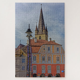 Near Liars bridge Sibiu Romania Jigsaw Puzzle
