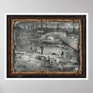 Near Nevada City, 1852 by Joseph Blaney Starkweath Poster