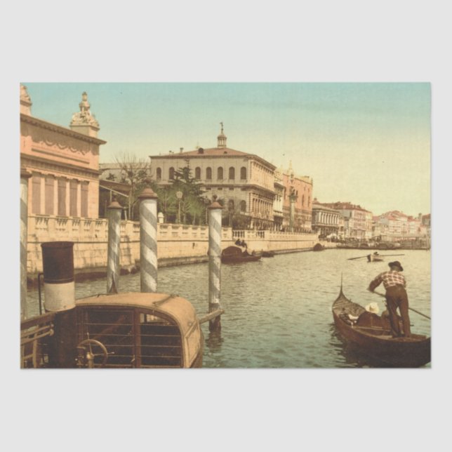Near St Mark's, Venice, Italy Tissue Paper (Front)
