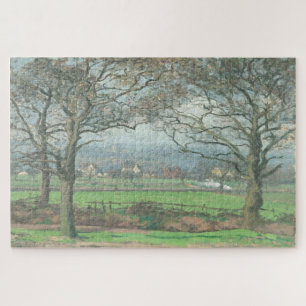 Near Sydenham Hill (1871) by Camille Pissarro Jigsaw Puzzle