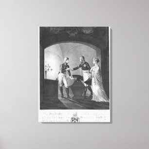 Near the ashes of Friederick II Canvas Print