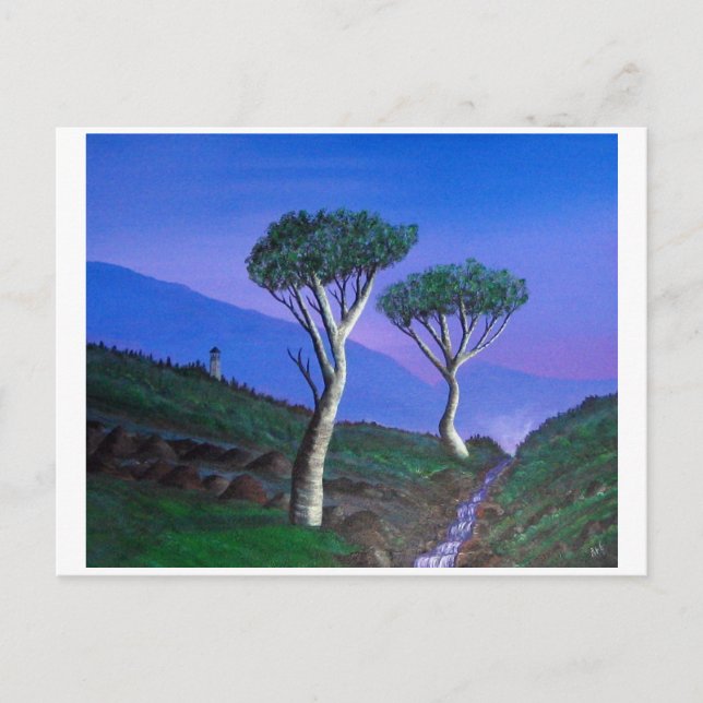 Near the DMZ South Korea Postcard (Front)