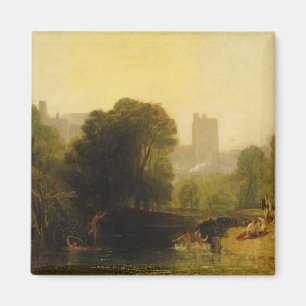 Near the Thames Lock, Windsor, c.1809 Magnet