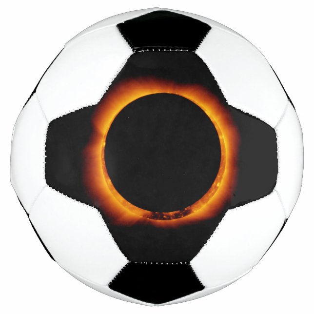 Near Total Solar Eclipse Football (Front)