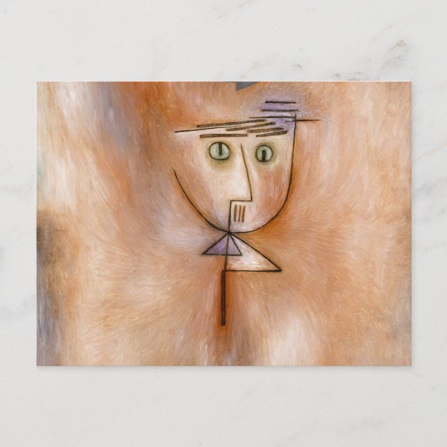 Nearly Hit by Paul Klee Postcard (Front)