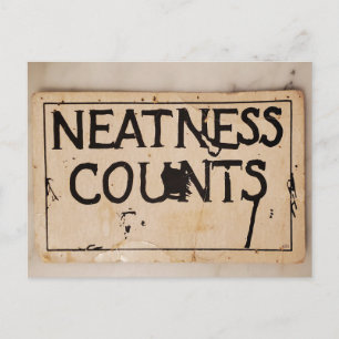 Neat as a Pin Holiday Postcard